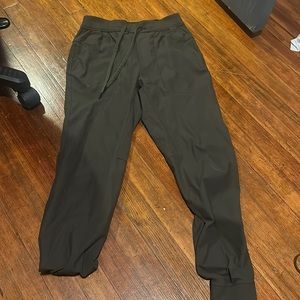 These are lululemon joggers that were only worn a few times. They are olive.